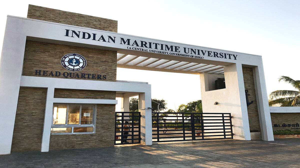 Indian Maritime University - Marathon finishing point